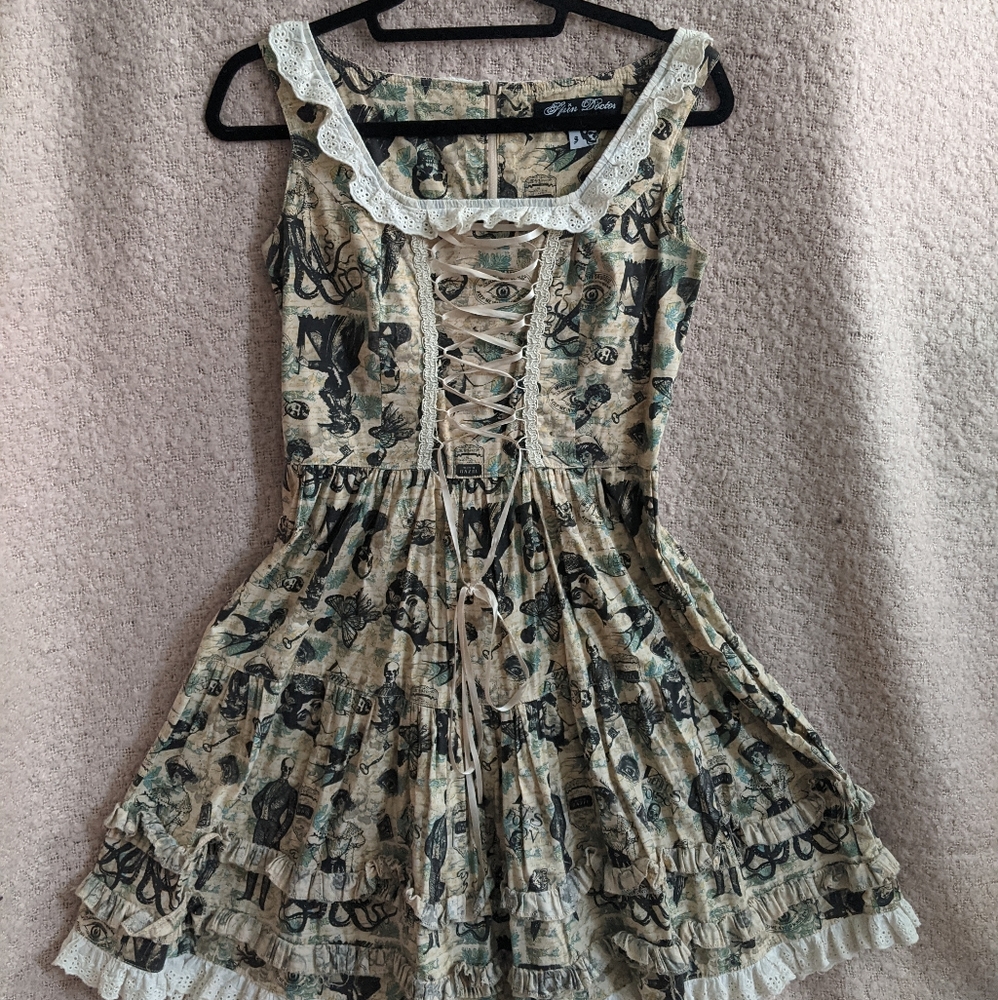 Spin Doctor Dress Steampunk Tea Time